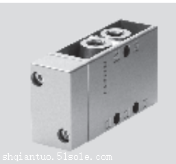 FESTO方向控制阀VL-5-1/4的安装示意图