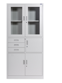 偏三斗内保器械文件柜