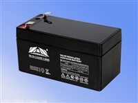 批发安防蓄电池迈格ZA12V1.3AH蓄电池