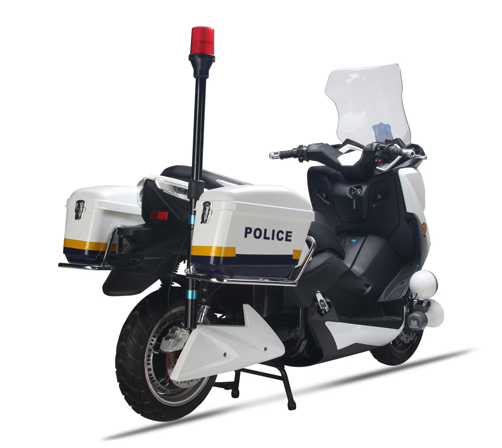 电动两轮巡逻车物业巡逻车治安巡逻车订制专用公务电动车