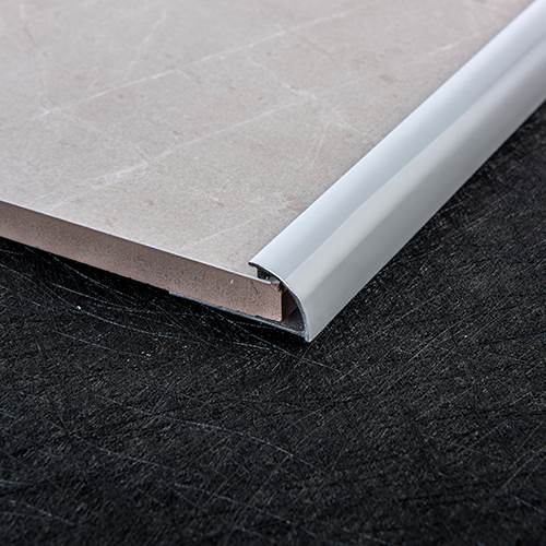 佛山厂家直销铝合金装饰角条 半圆封口瓷砖修边阳角线