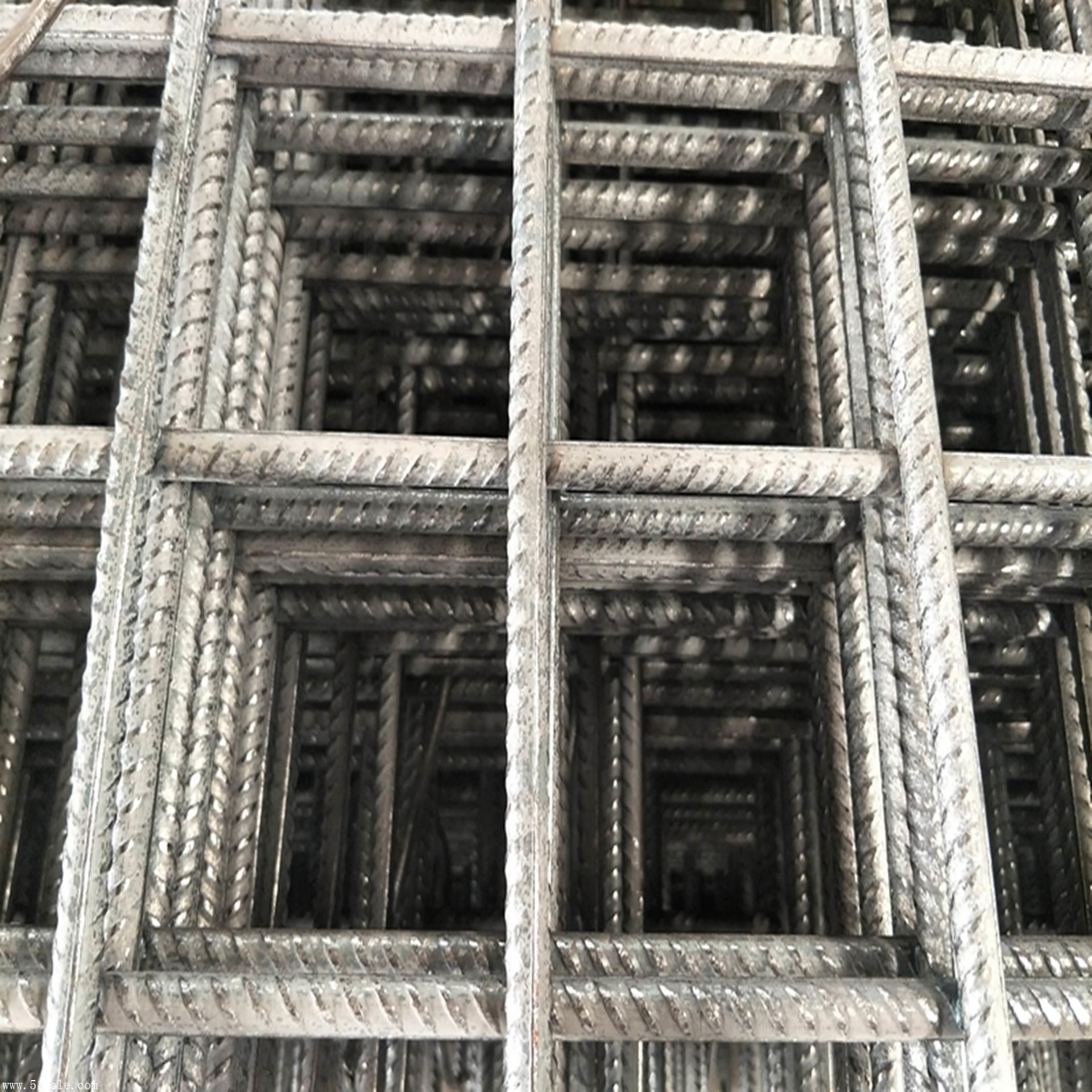 厂家现货建筑工地钢筋网片 建筑网片 带肋钢筋网片