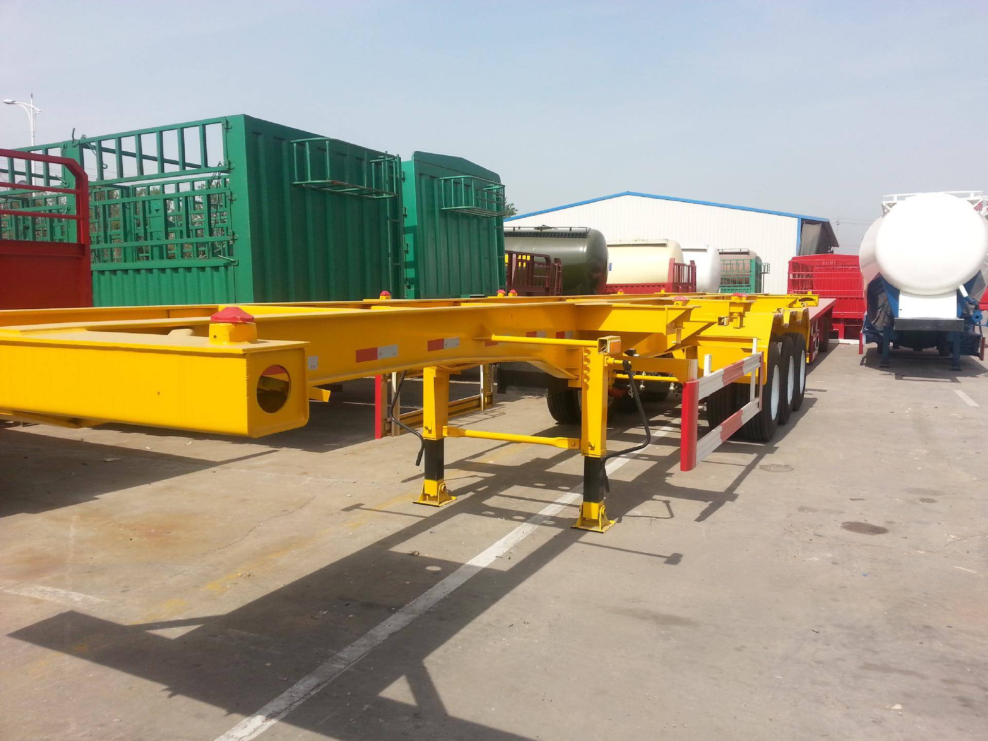 出口轻型骨架式半挂车推荐品牌