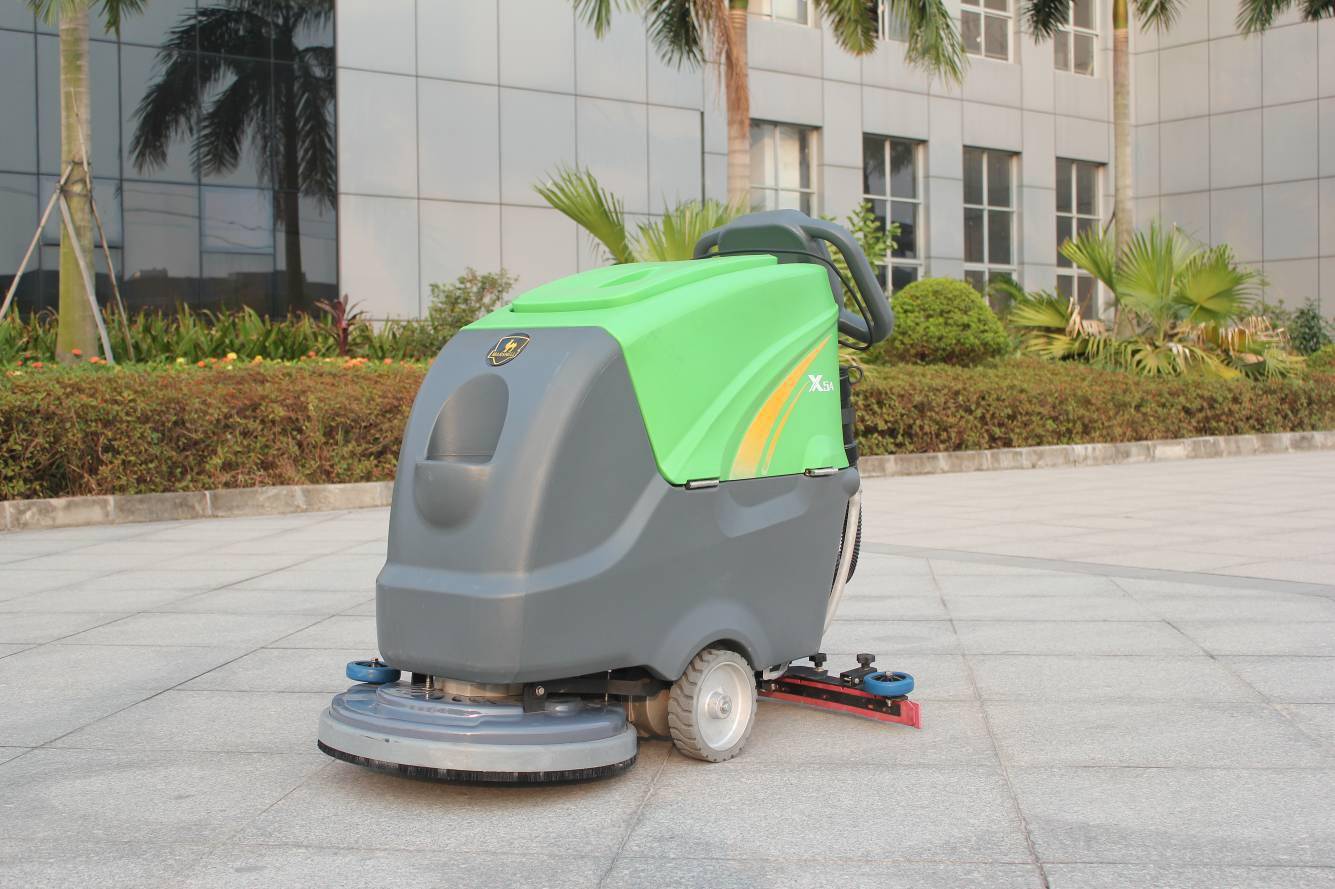 黔西南玛西尔洗地机厂家物业保洁手推式洗地机dqx5