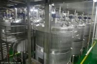 年产5000吨苹果醋酿造设备  4000瓶每小时苹果汁饮料生产线