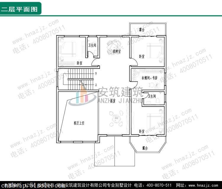 az186二層歐式複式客廳別墅圖紙農村房設計圖帶水電施工圖全套