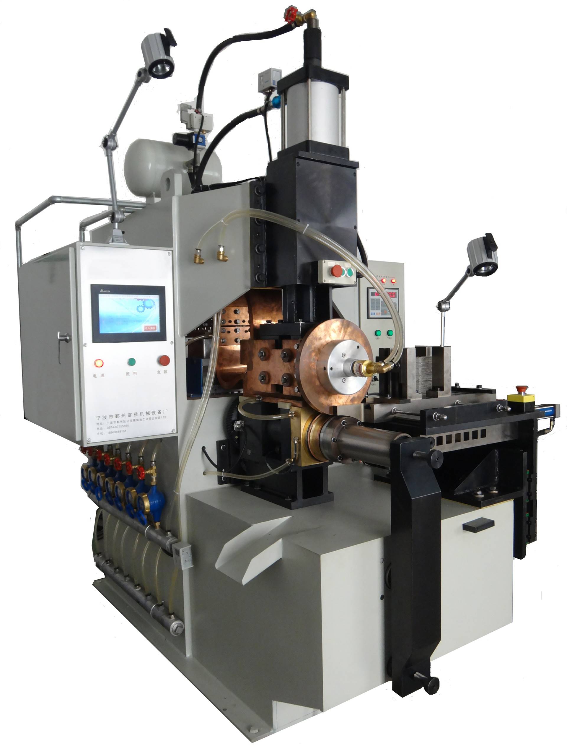 金属蜂窝载体三元催化滚焊机设备