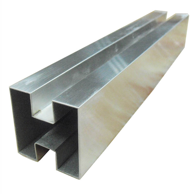 不锈钢方形凹槽管/不锈钢椭圆形凹槽管