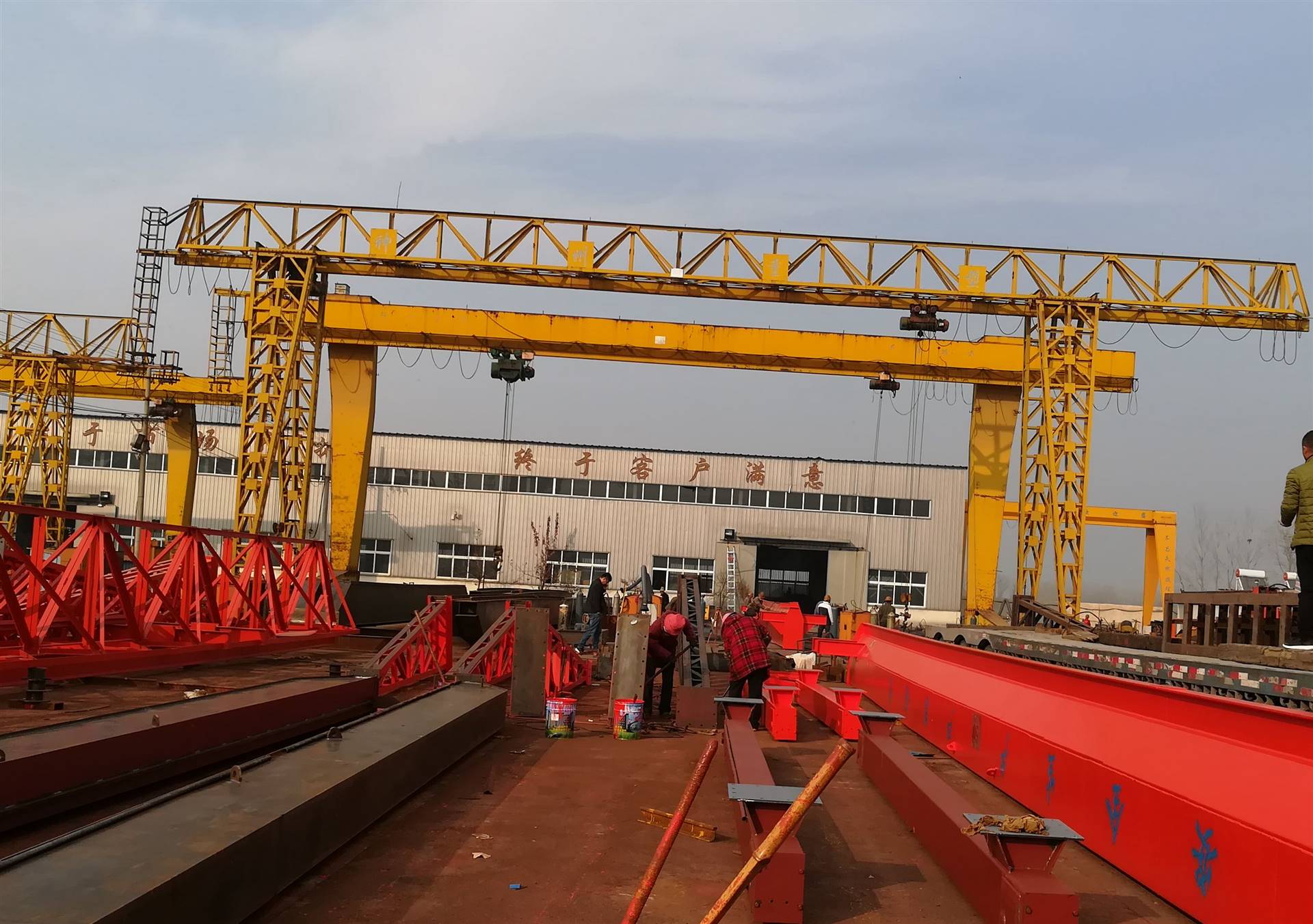 重庆龙门吊出租公司设备一次验收合格