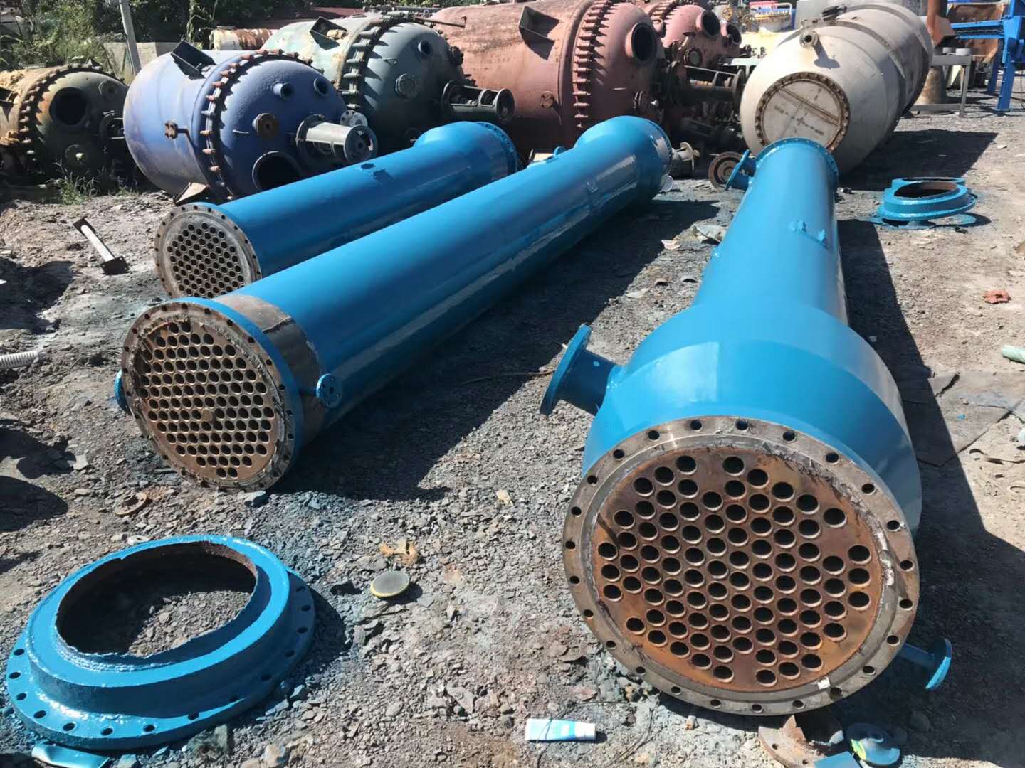 出售二手3.5吨钛材蒸发器