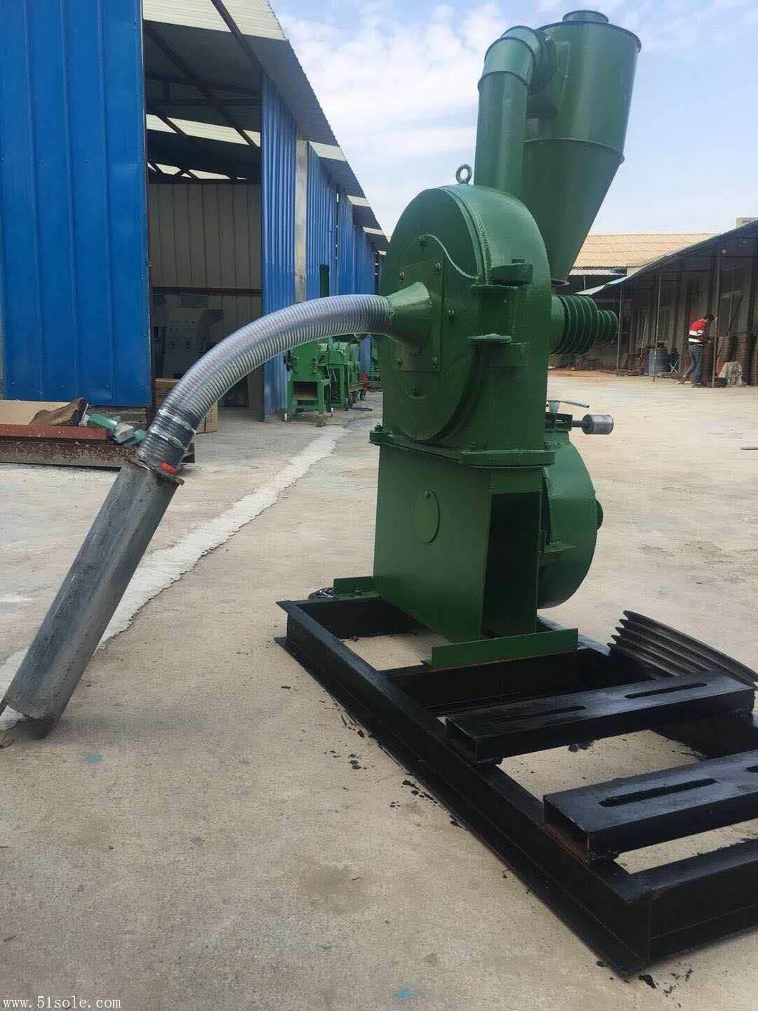 350型稻谷杂粮粉碎机 全自动谷物香料粉碎机