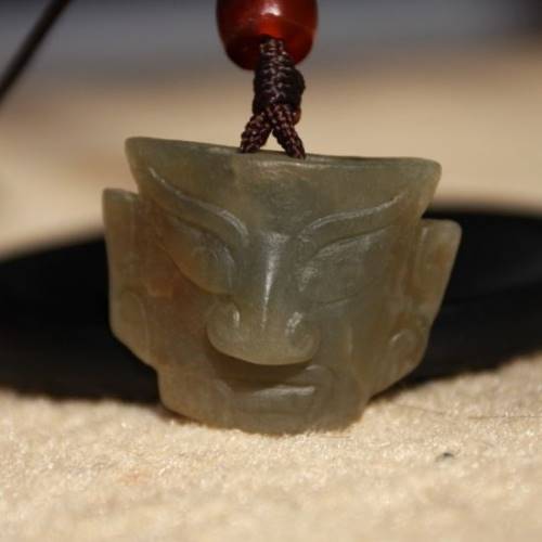 三星堆玉面人价格走高哪里交易好