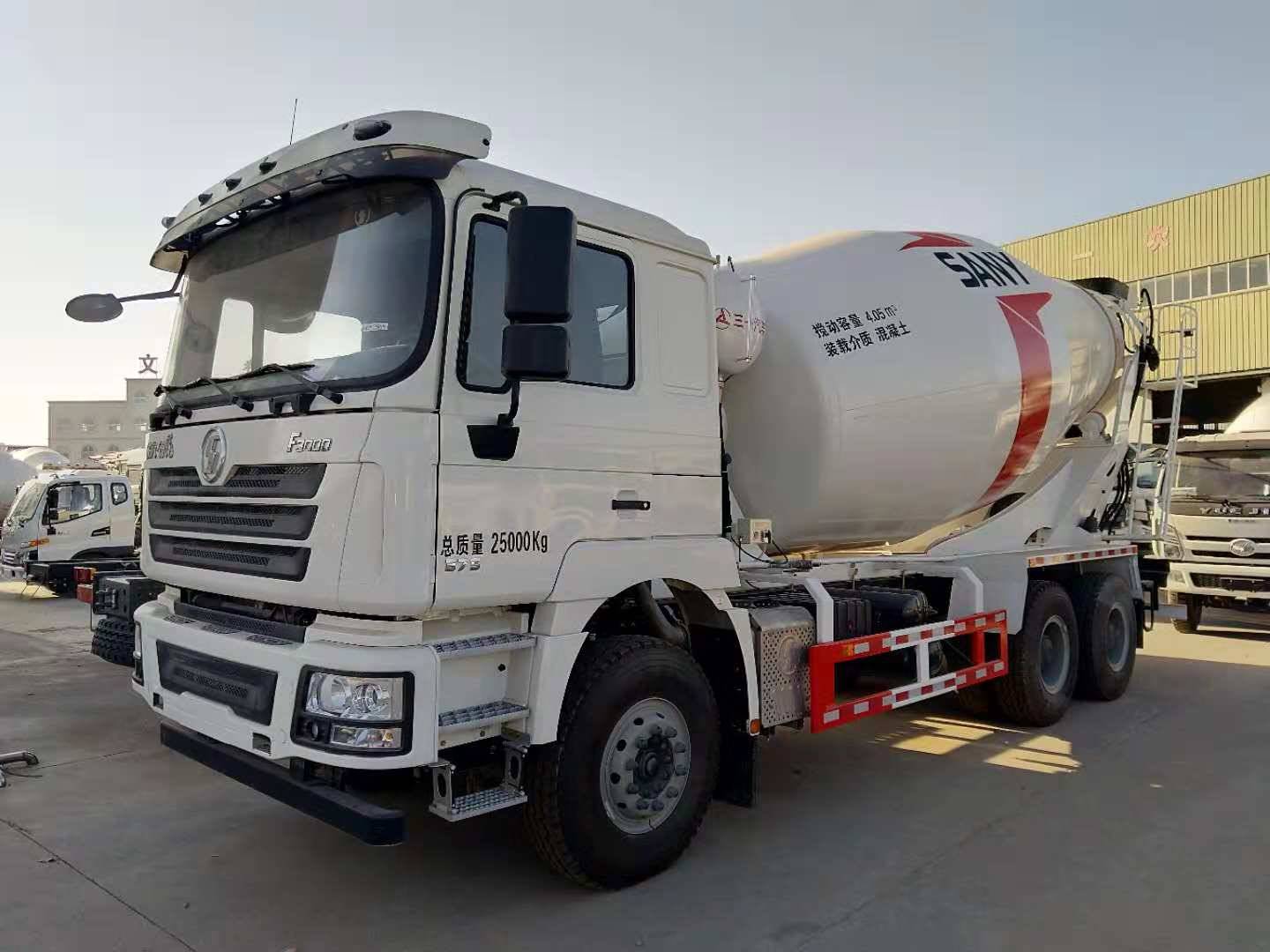 陕汽德龙f3000搅拌车