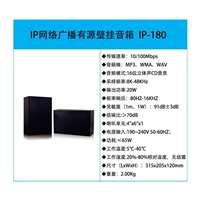 IP音箱 IP网络广播音箱