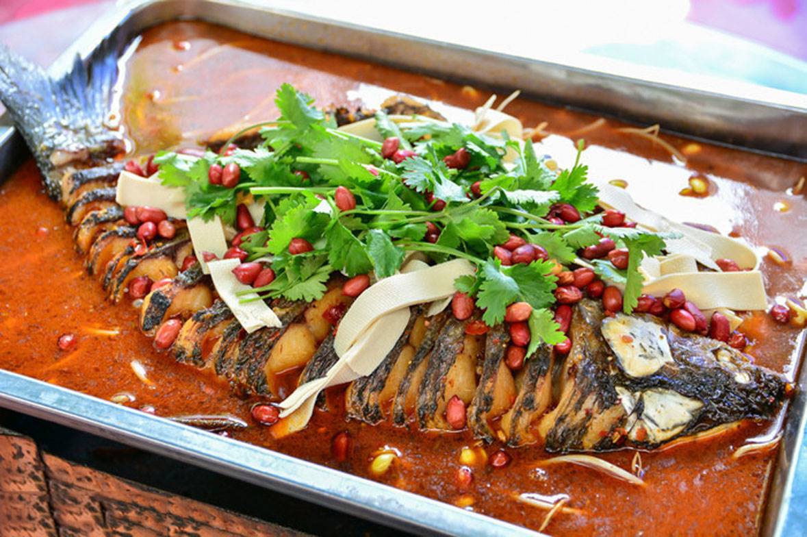 重庆万州烤鱼的做法 正宗重庆烤鱼培训 小吃培训 包教包会