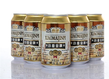 小麦金啤易拉罐啤酒320ml