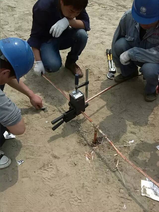 内蒙古铜包钢接地棒包头铜覆钢圆线扁钢放热焊接粉剂