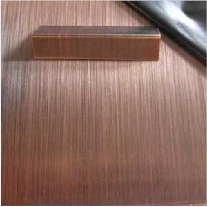 玫瑰金不锈钢无指纹板 佛山厂家金一帆工程