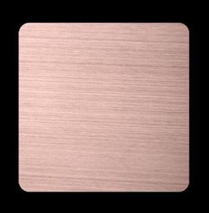 玫瑰金不锈钢无指纹板 佛山厂家金一帆工程 - 建材批发网
