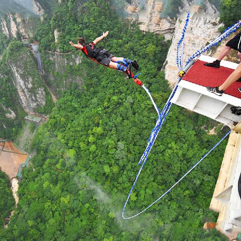供应拓展器材40米机索跳火箭蹦极厂家
