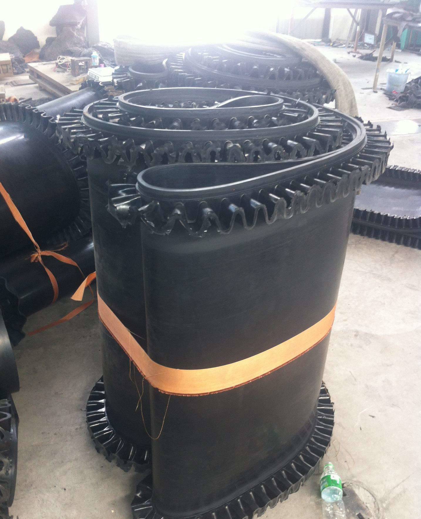 波纹挡边输送带