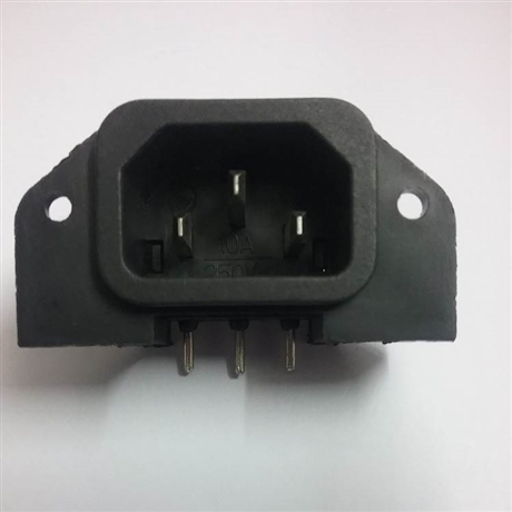 生产供应品字插座SS-120电器AC电源输出电器插座