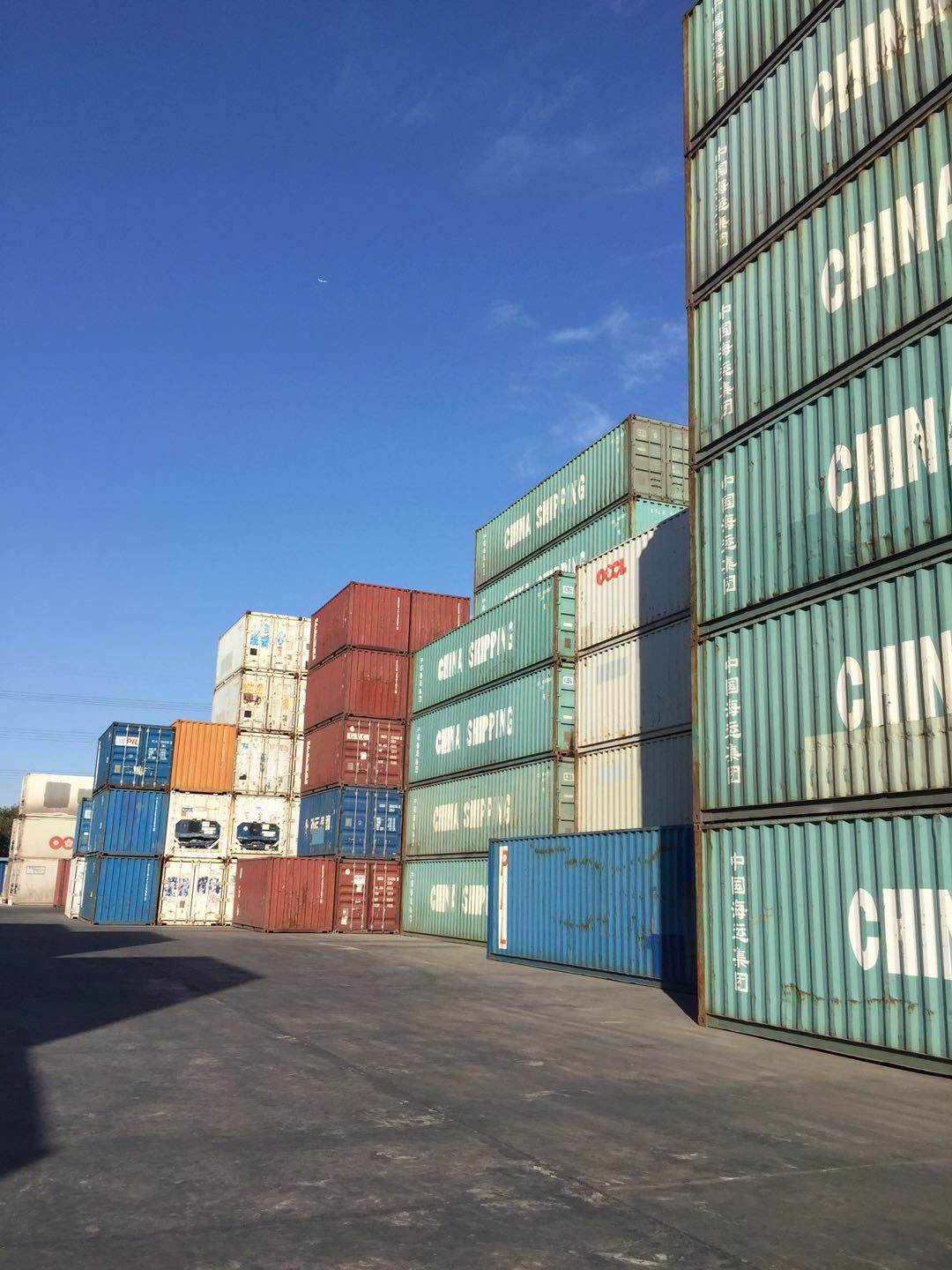 出售租赁二手集装箱澳亚集装箱堆场