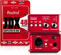 Radial JDX-48 吉他功率放大器DI直插盒批发零售 单通道DI直插盒