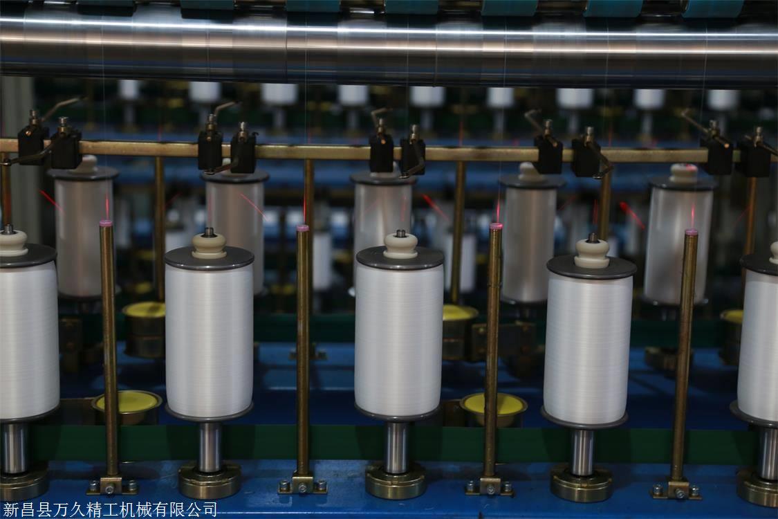浙江万久精工lb-199全自动电脑氨纶包覆纱机