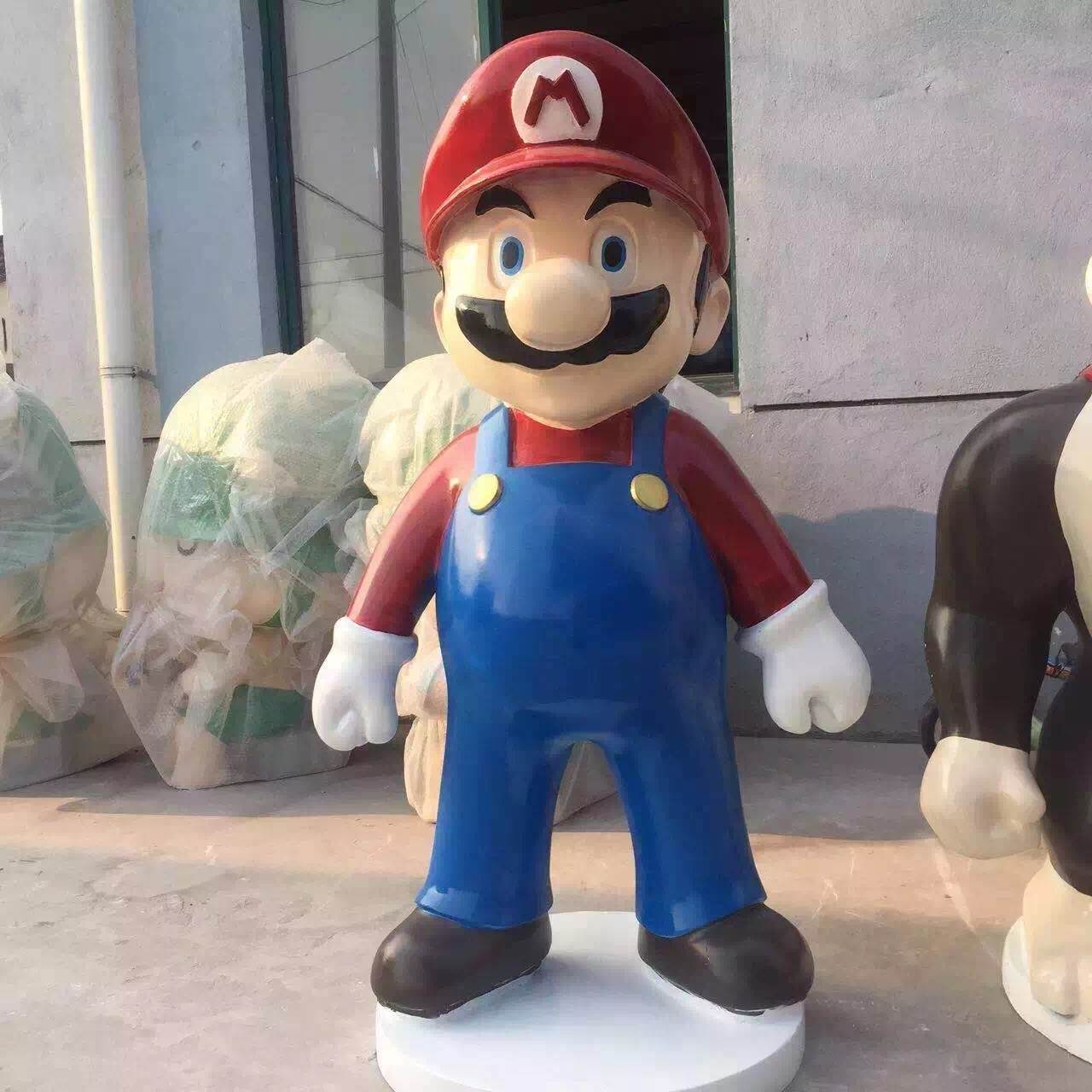 玻璃钢雕塑卡通公仔雕塑制作户外卡通雕塑定制