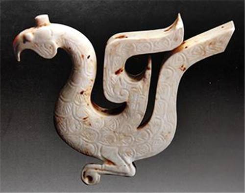 战国玉凤纹饰高价拍卖平台