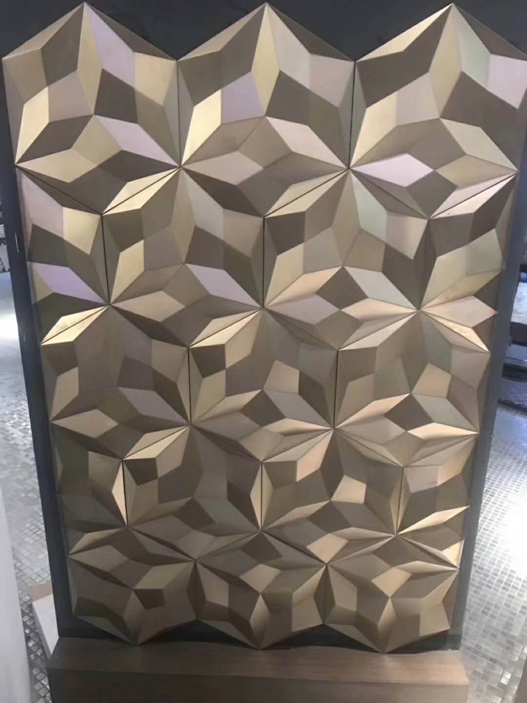 佛山高比不锈钢厂家供应3d装饰板