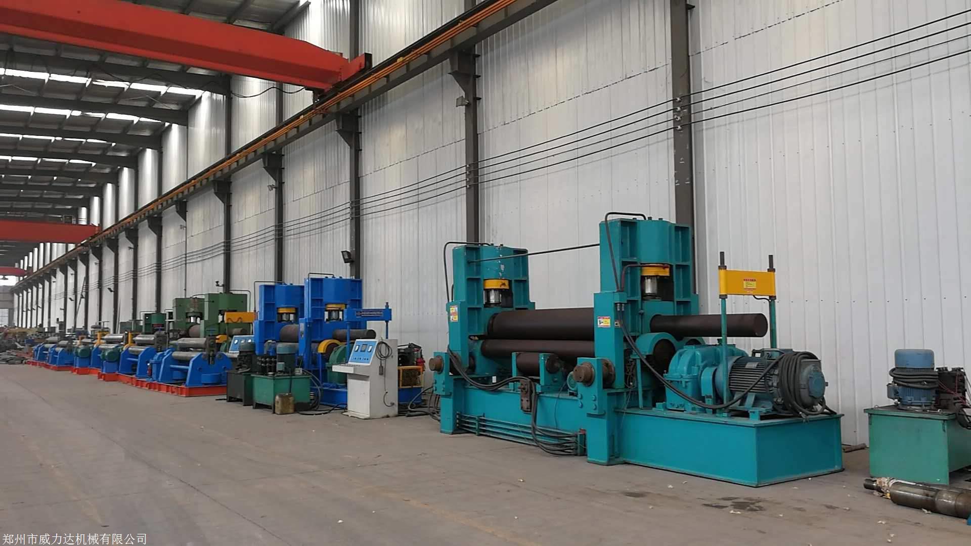 河南全自动卷板机20x2000出租 适合工地使用的卷板机 操作更灵活