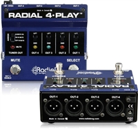 Radial 4-Play 多输出DI直插盒脚踏开关批发零售 隔离变压器