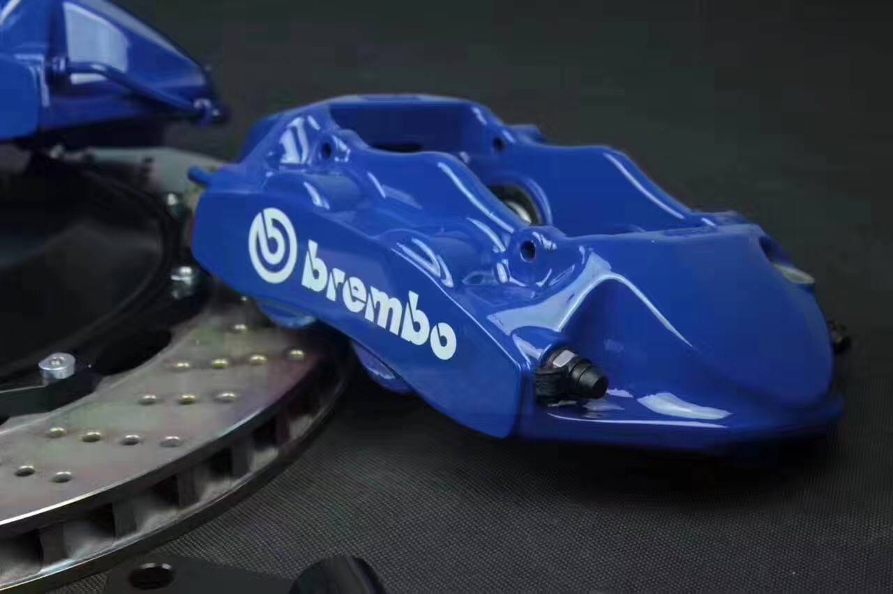 全原装布雷博brembo gt带质保卡刹车套装 丰田汉兰达改装图
