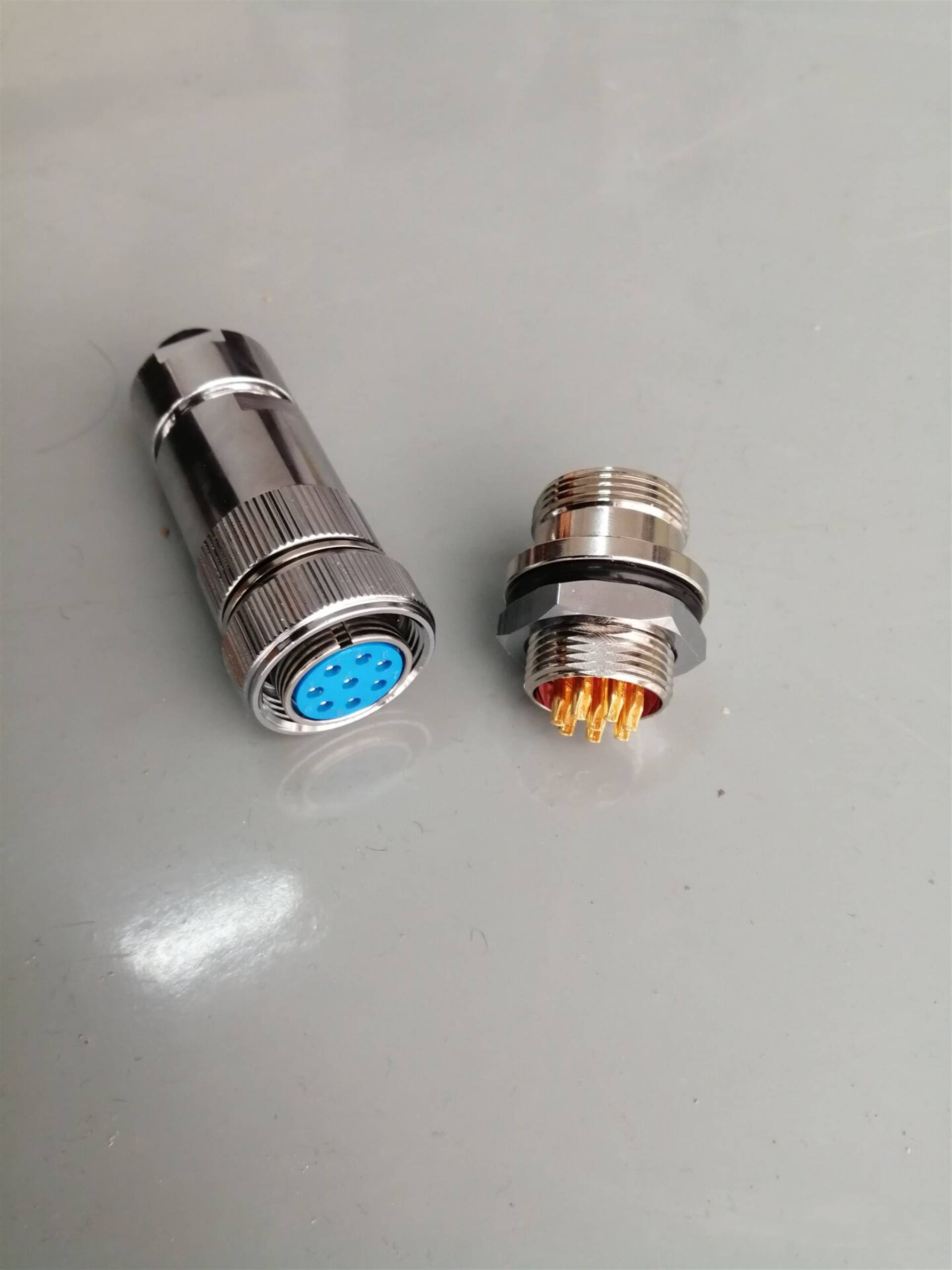 环网柜专用航插mxf24k8t,新国网标准