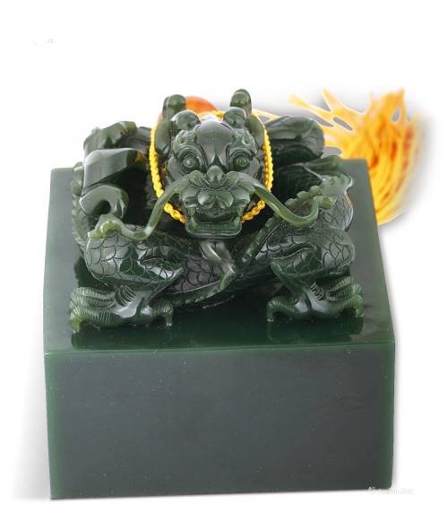 碧玉龙钮玉玺权威拍卖交易