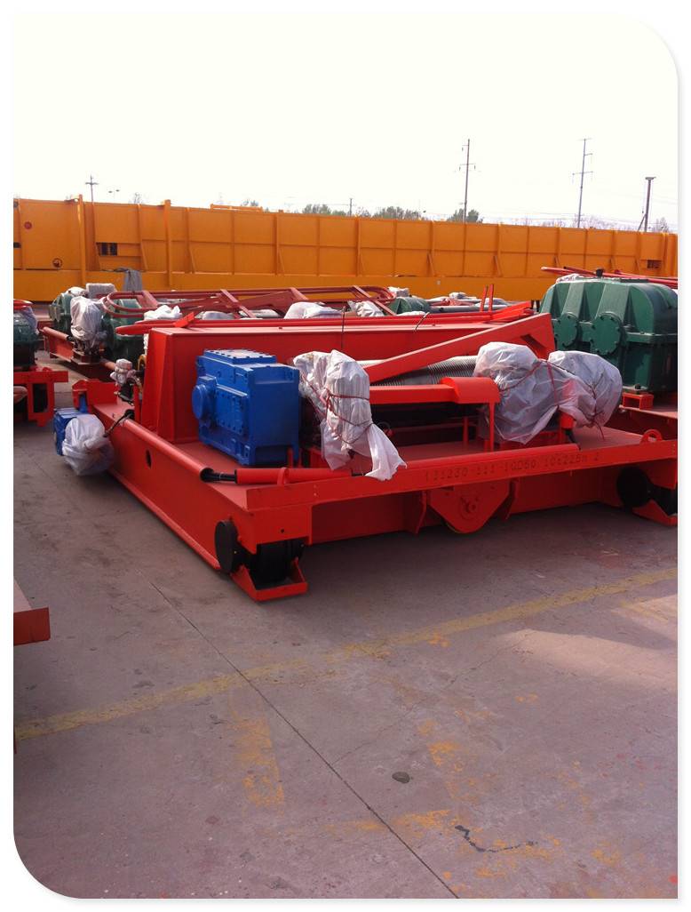 中原圣起80t双梁起重机小车