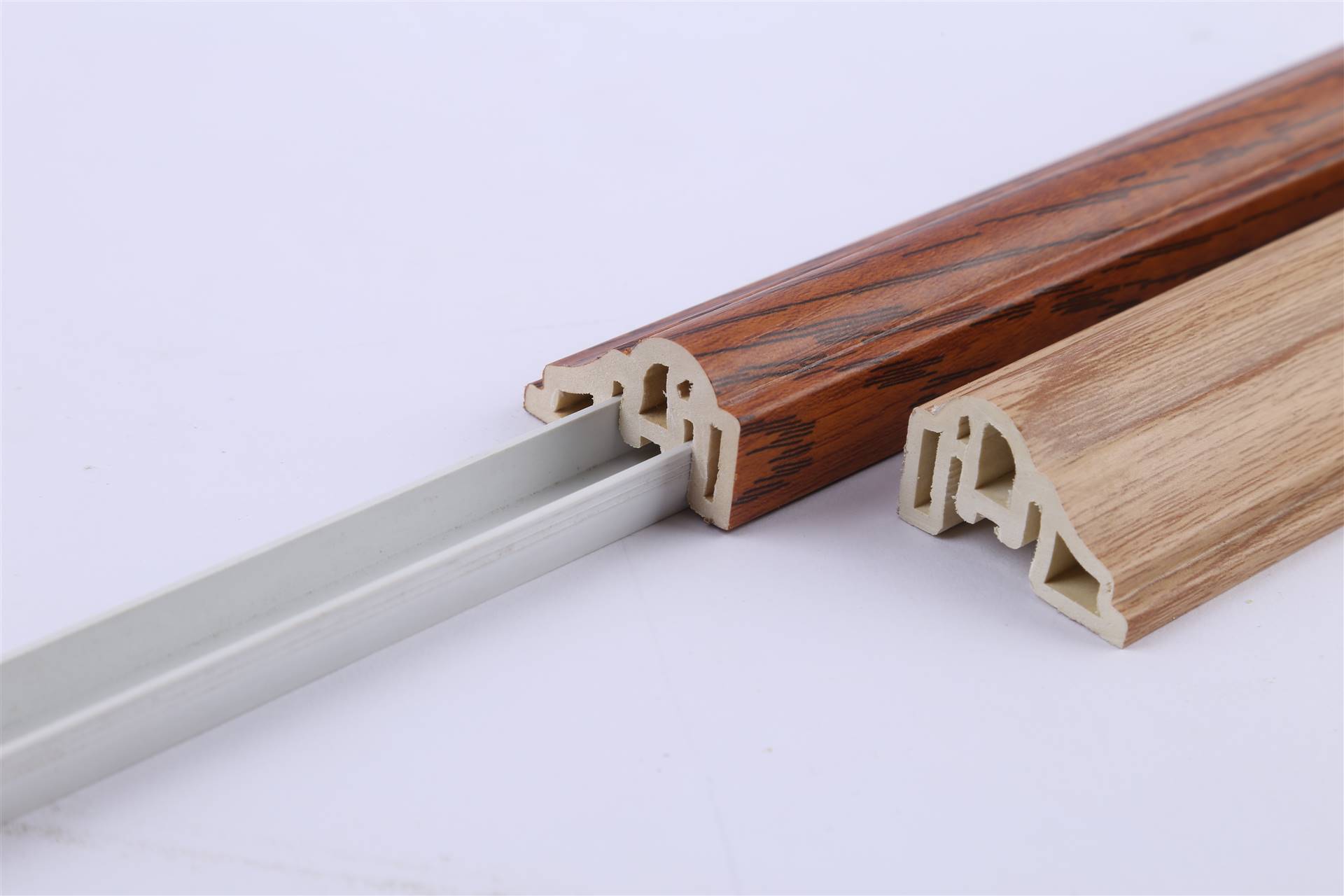 亿家绿晨竹木纤维35框线墙面造型线pvc装饰线