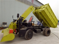 湛江养牛场打扫刮粪车2立方柴油清粪车视频