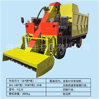 淮安养牛场打扫刮粪车18马力鸭场清粪车