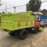 许昌养牛场打扫刮粪车5立方清粪车报价