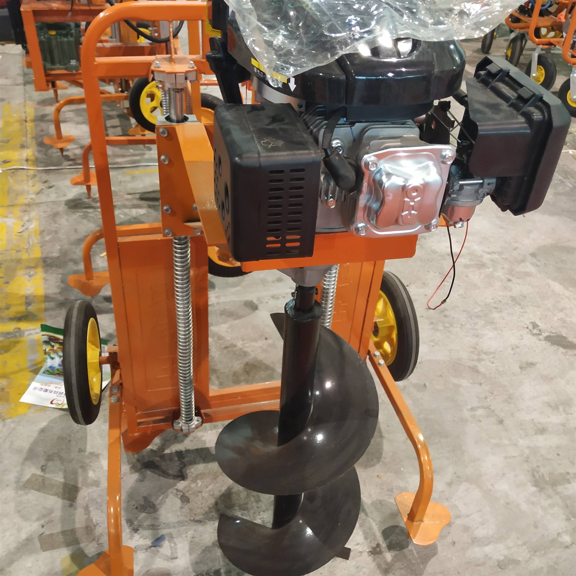 优质单双人挖坑机 汽油打桩钻孔机 施肥种植多功能地钻机