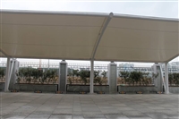 膜结构成都车棚图片欢迎来电 