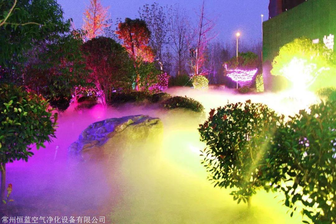 森林小区雾森系统的安装