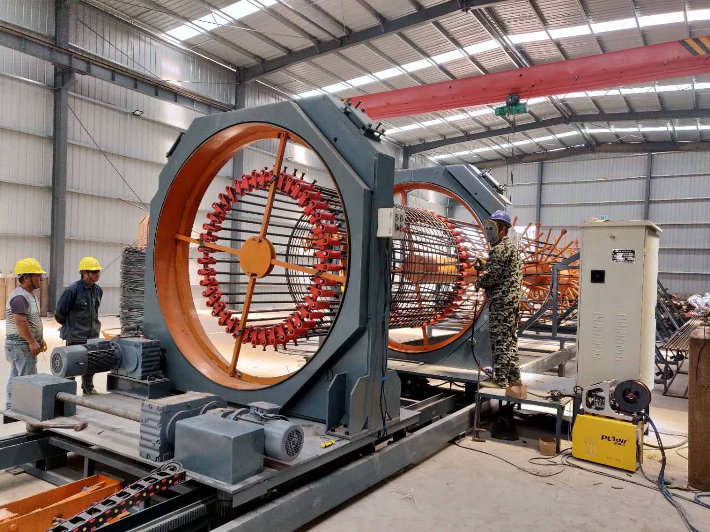 数控钢筋笼滚焊机