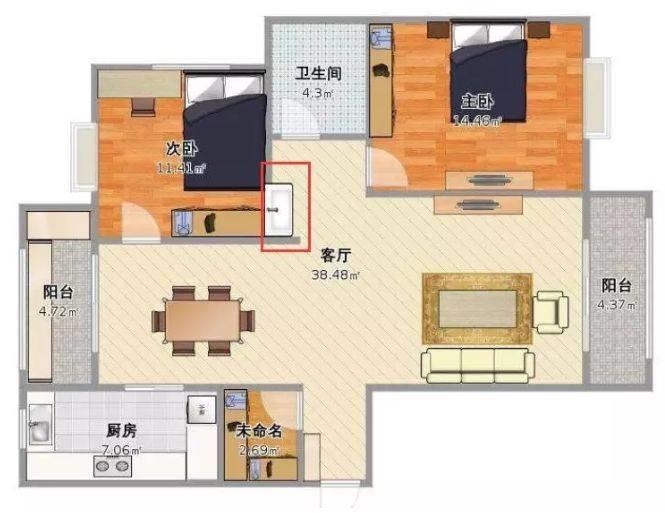 新房裝修衛生間正對入戶門怎麼辦