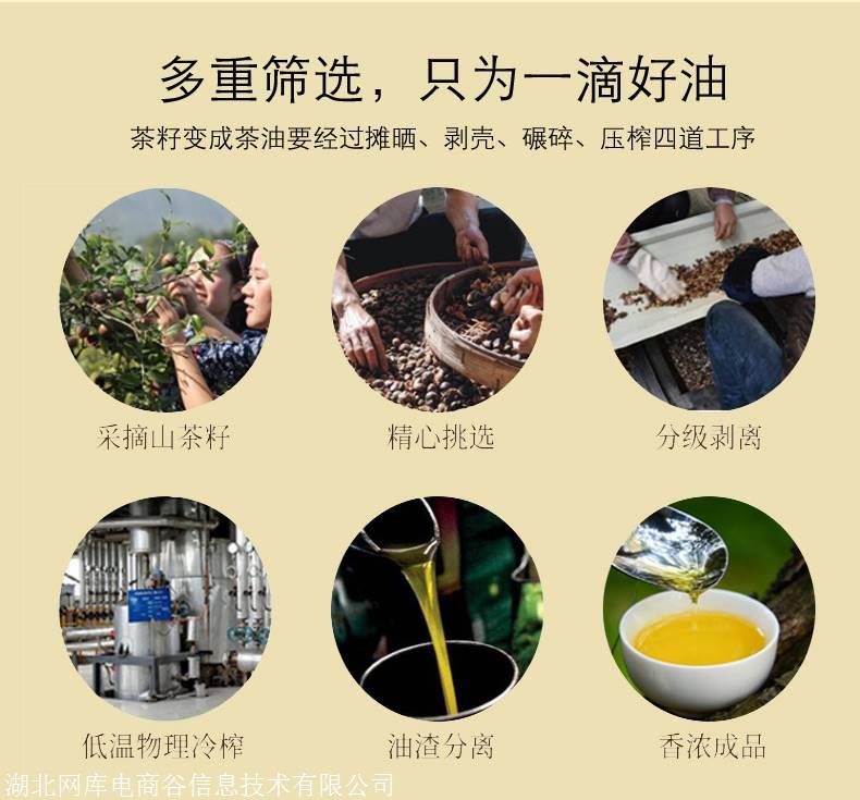 四季春茶油纯正茶油豪华礼盒山茶油食用茶籽油茶子油压榨