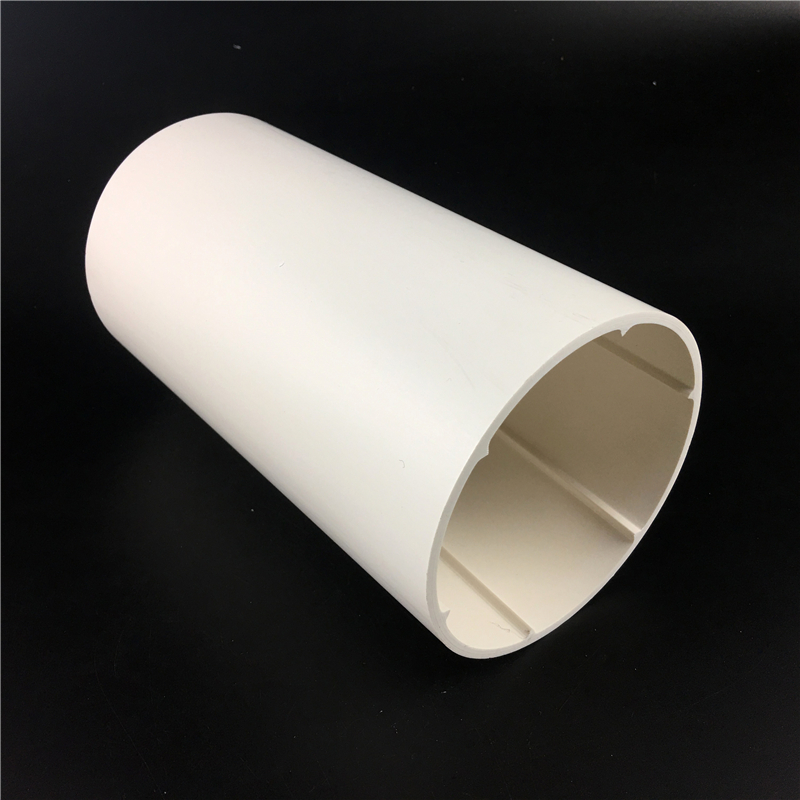 联塑pvcu实壁螺旋消音管pvc排水管