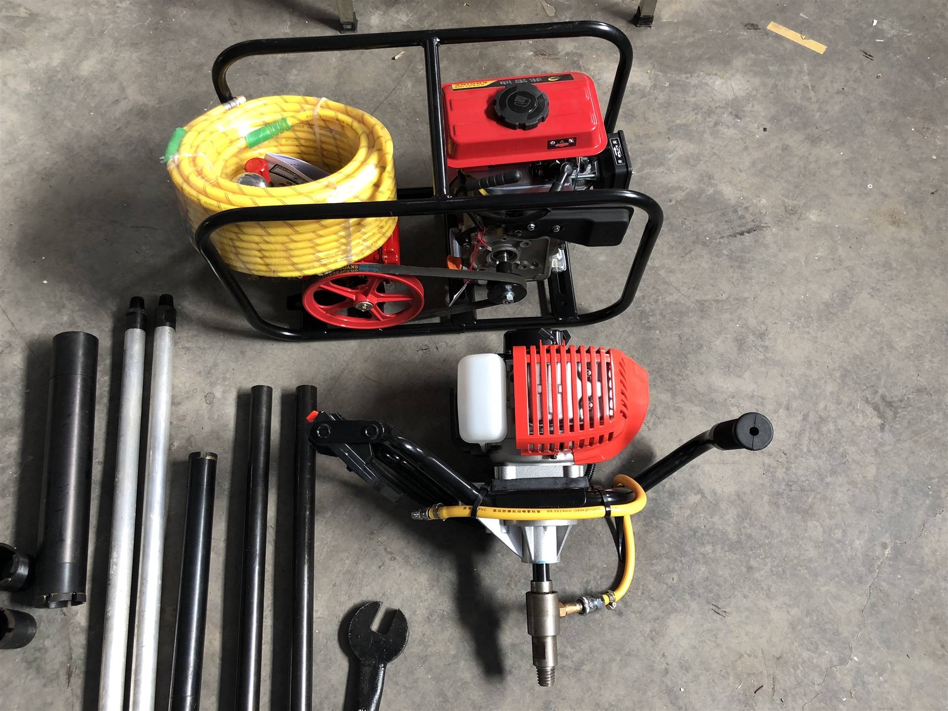 热销轻便式勘探背包钻机 便携式取样背包钻机 便携式取芯钻机厂